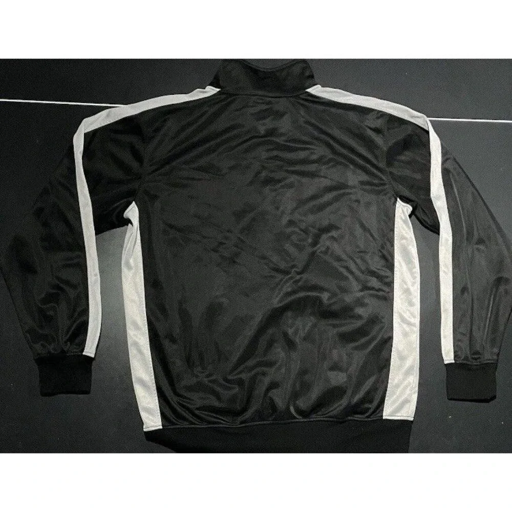 Men’s Large Tall NFL Team Apparel Las Vegas Raiders Embroidered Black Jacket